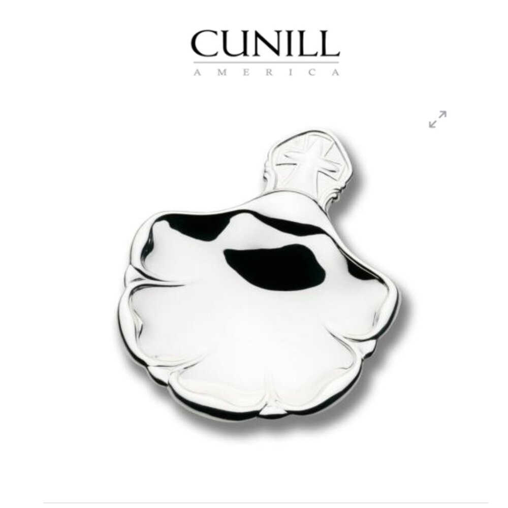 Baptism Gift BRAND NEW Silver Plated Cunhill Palamos (Menorca) Baptismal Shell